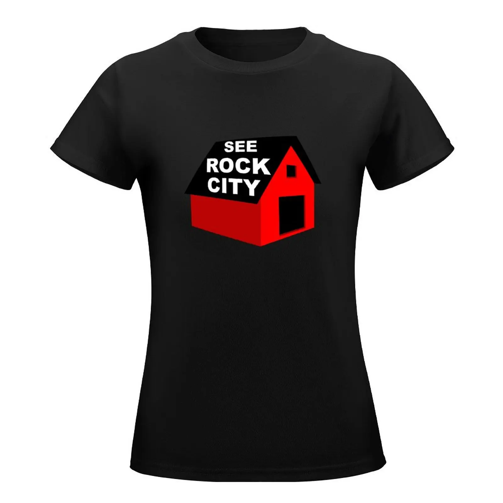 See Rock City T-Shirt cute tops animal print shirt for girls cute clothes shirts graphic tees workout t shirts for Women