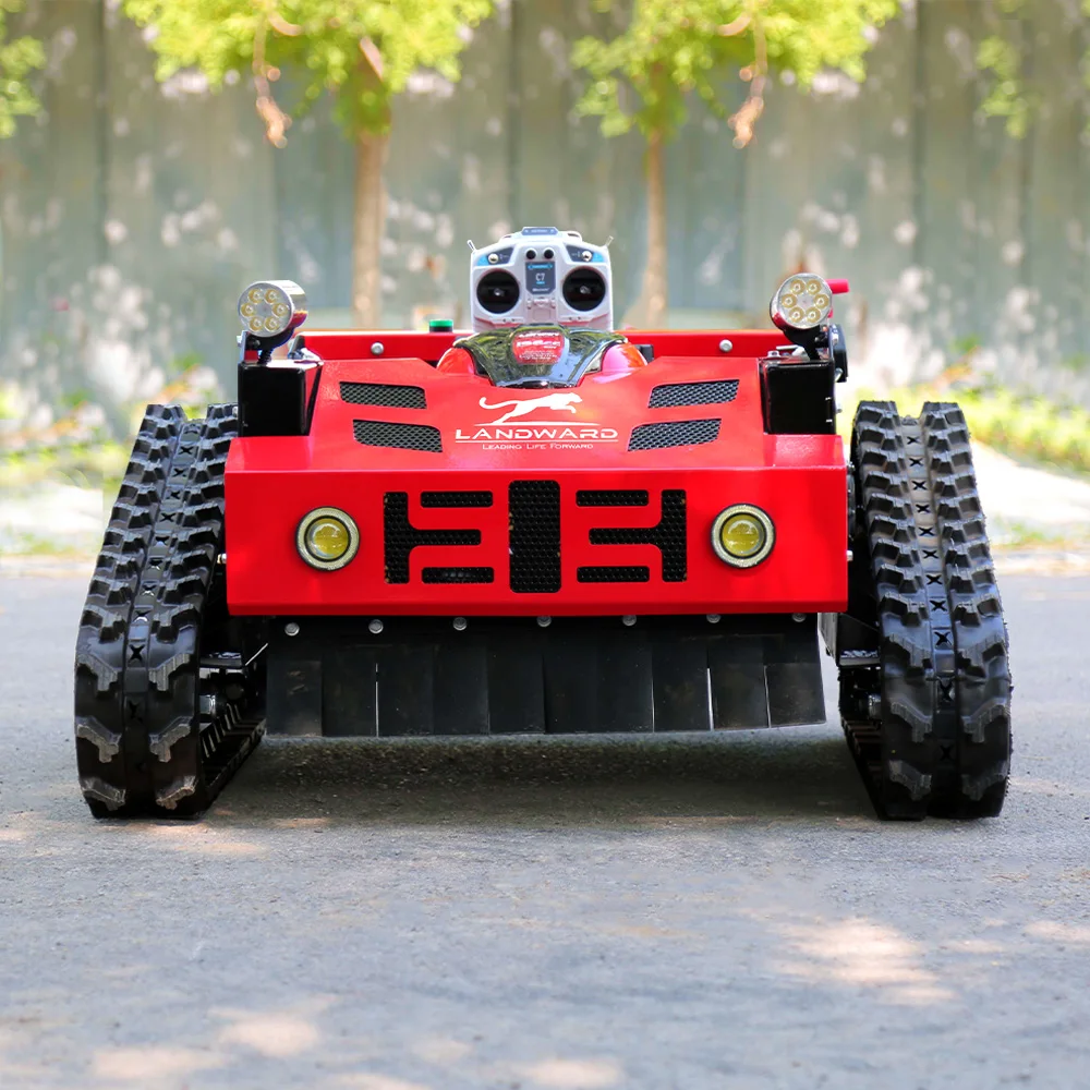 Mini slope mower Robot Electric crawler agricultural remote control lawn mower EPA Euro 5 certification