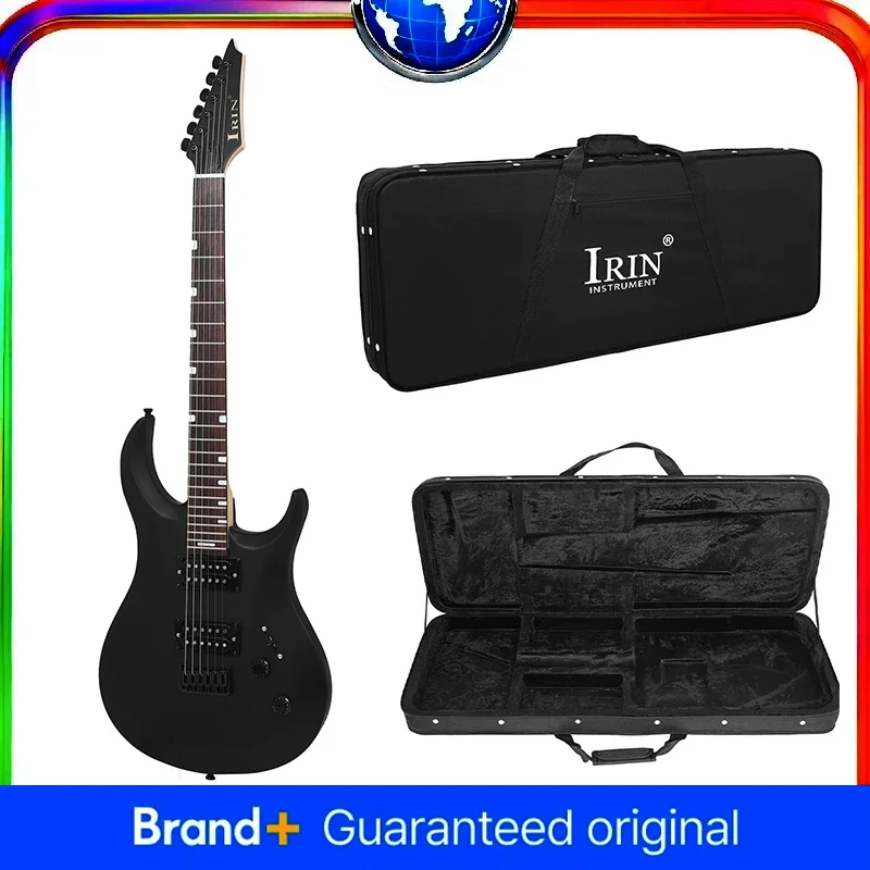 

Электрогитара IRIN R-370 — 24 лада, 6 струн, электрогитара, двойной хамбакер, гриф из палисандра с коробкой