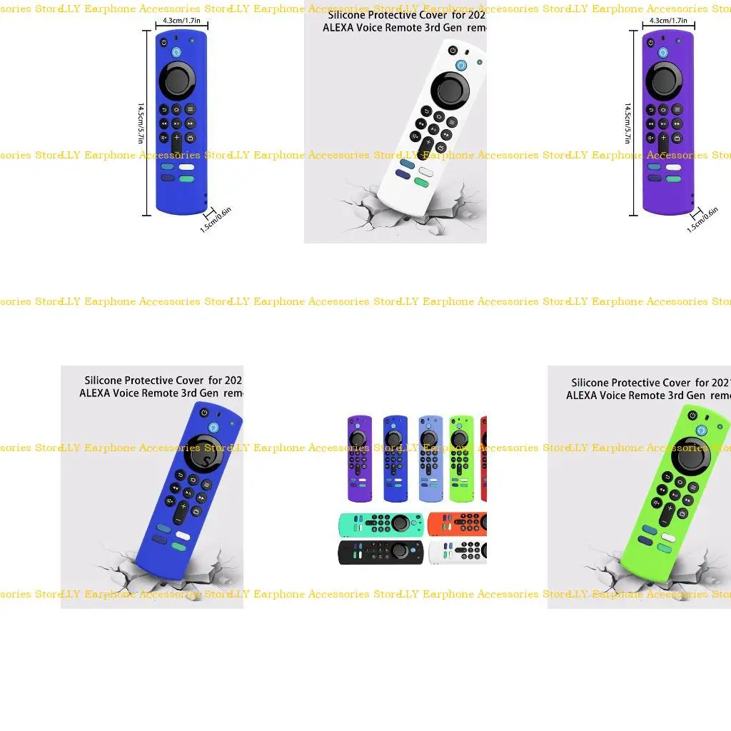 

462E Anti-Slip Remote for Case for 2021 3rd Gen Silicone Protective for Case Remote Control Silicone Cover