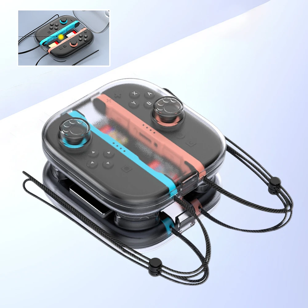 Cangkang Pelindung Bening untuk Nintendo untuk Switch 2 Penutup Casing Pelindung Anti Jatuh Anti Gores untuk Konsol/Gamepad Gaming Switch 2