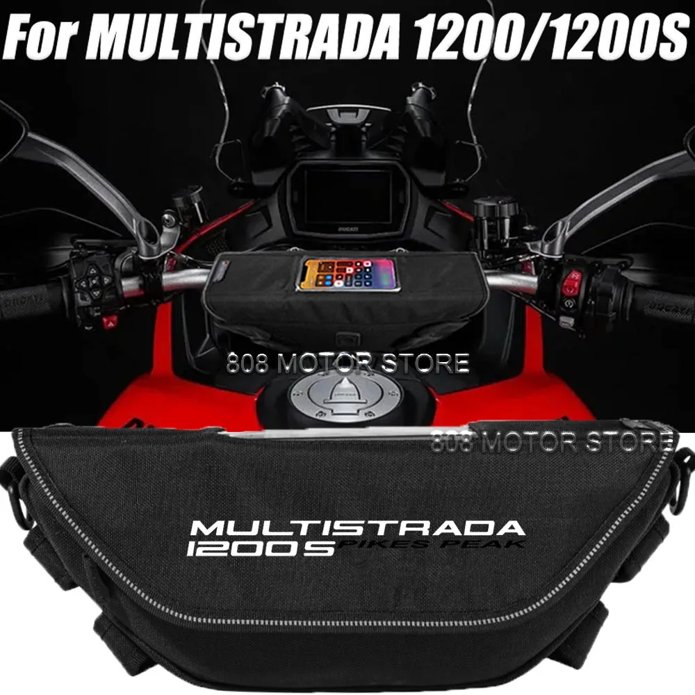 

For Multistrada 1200 1200s Motorcycle accessories tools bag Waterproof And Dustproof Convenient travel handlebar bag