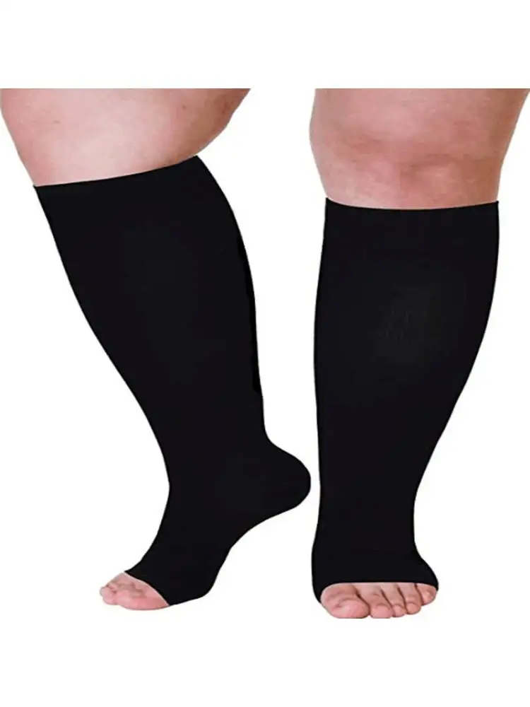 Men Women Pressure Socks Two Degree 23- 32hg Anti Sling Thrombus Elastic Compression Diabetes Elderly Motor Running large 7xl