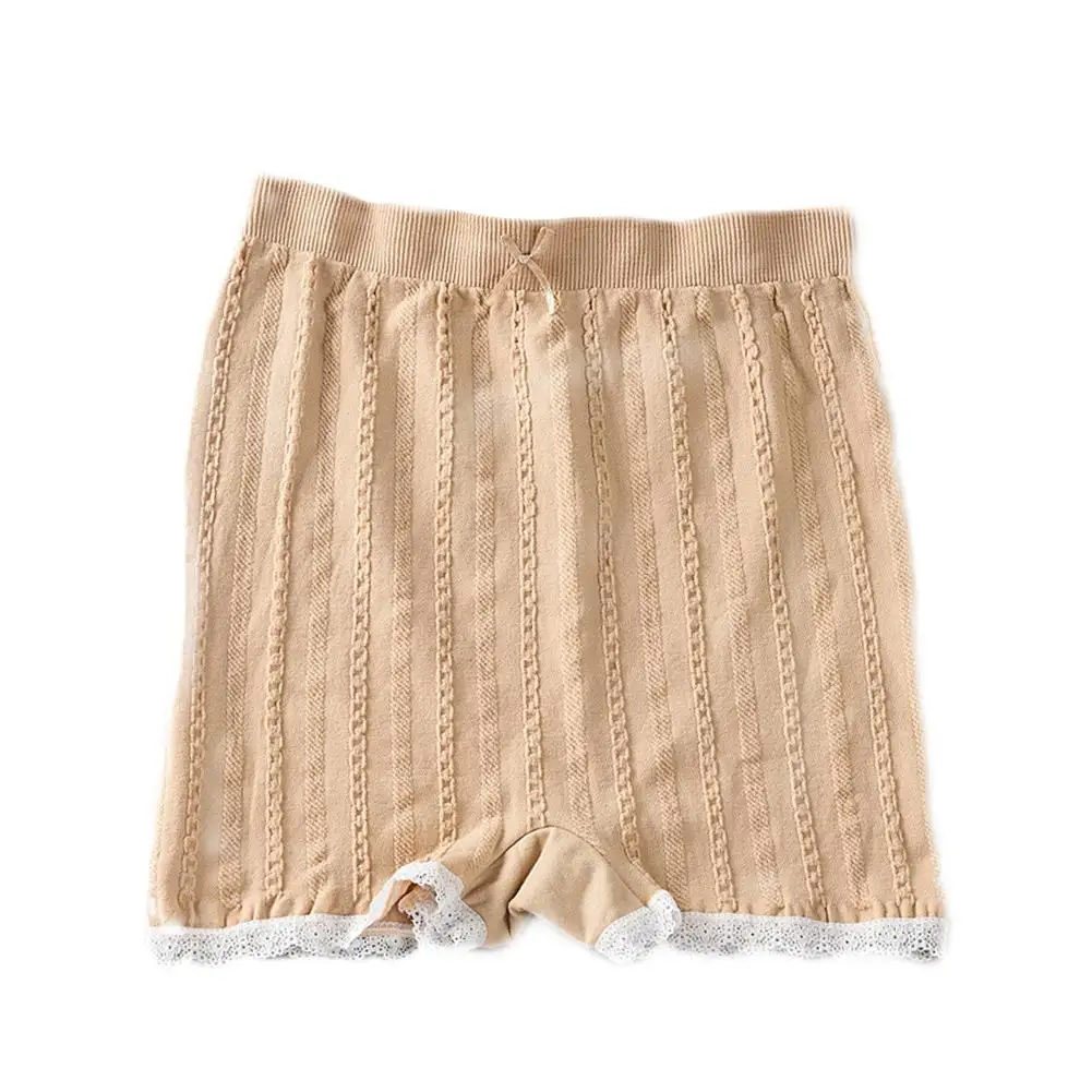 Damesondergoed Sexy Kanten Slipje Getailleerd Naadloos Hoge Stretch Effen Comfort Kleur Shorts Mode Broek Boxer Meisjes Saf 8l9