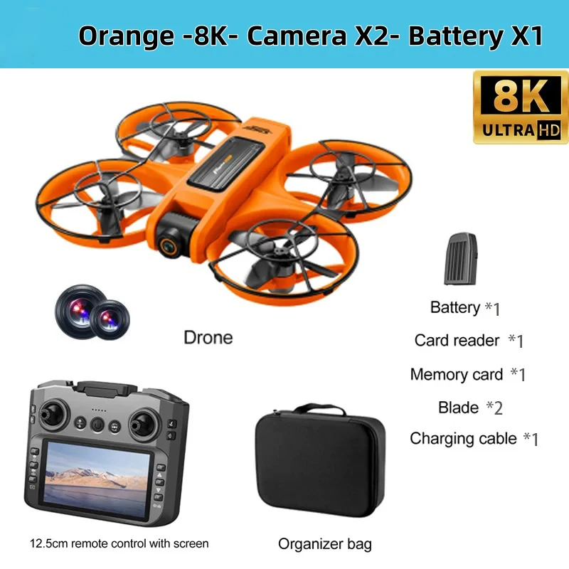 S156 Drone met VR-bril 8K WIFI GPS-positionering Professionele HD-antenne RC-vliegtuig HD Dual Camera Quadcopter Luchtdrone 2025
