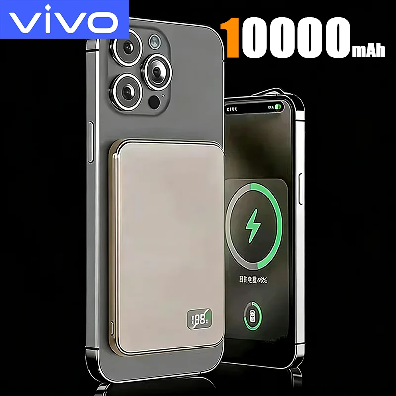 Xiaomi 10000mAh dunne magnetische draadloze powerbank PD25W snel opladen draagbare externe batterij voor Magsafe voor iPhone Samsung