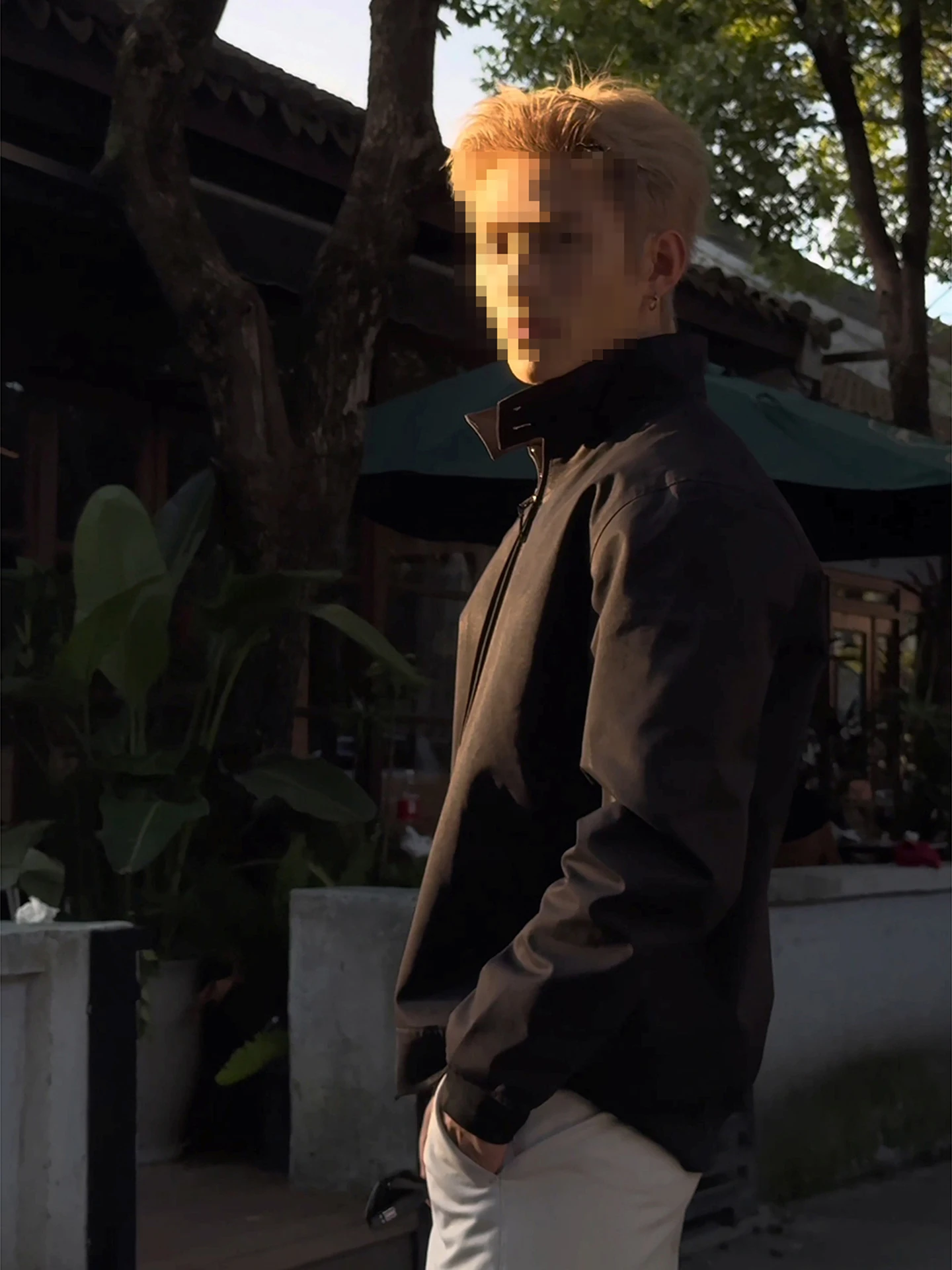 

Bla American Sle Baseball Pilot Jaet Men's ort Hard oulder Autumn Outerwear Faionable Youth Polyester Casual Coat