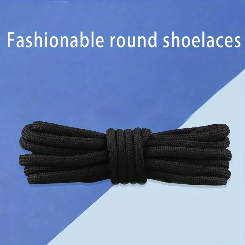 2 pair Fashionable Round Shoelaces,Sports Shoe Laces for Sneakers, Basketball,soccer,- For Sneaker Enthusiasts & Sports Lovers