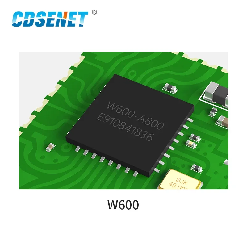 CDSENET 2,4 GHz WiFi módulo W600 ESP8266 20dBm Serial AT Command transmisión transparente Digital E103-W05B transceptor inalámbrico