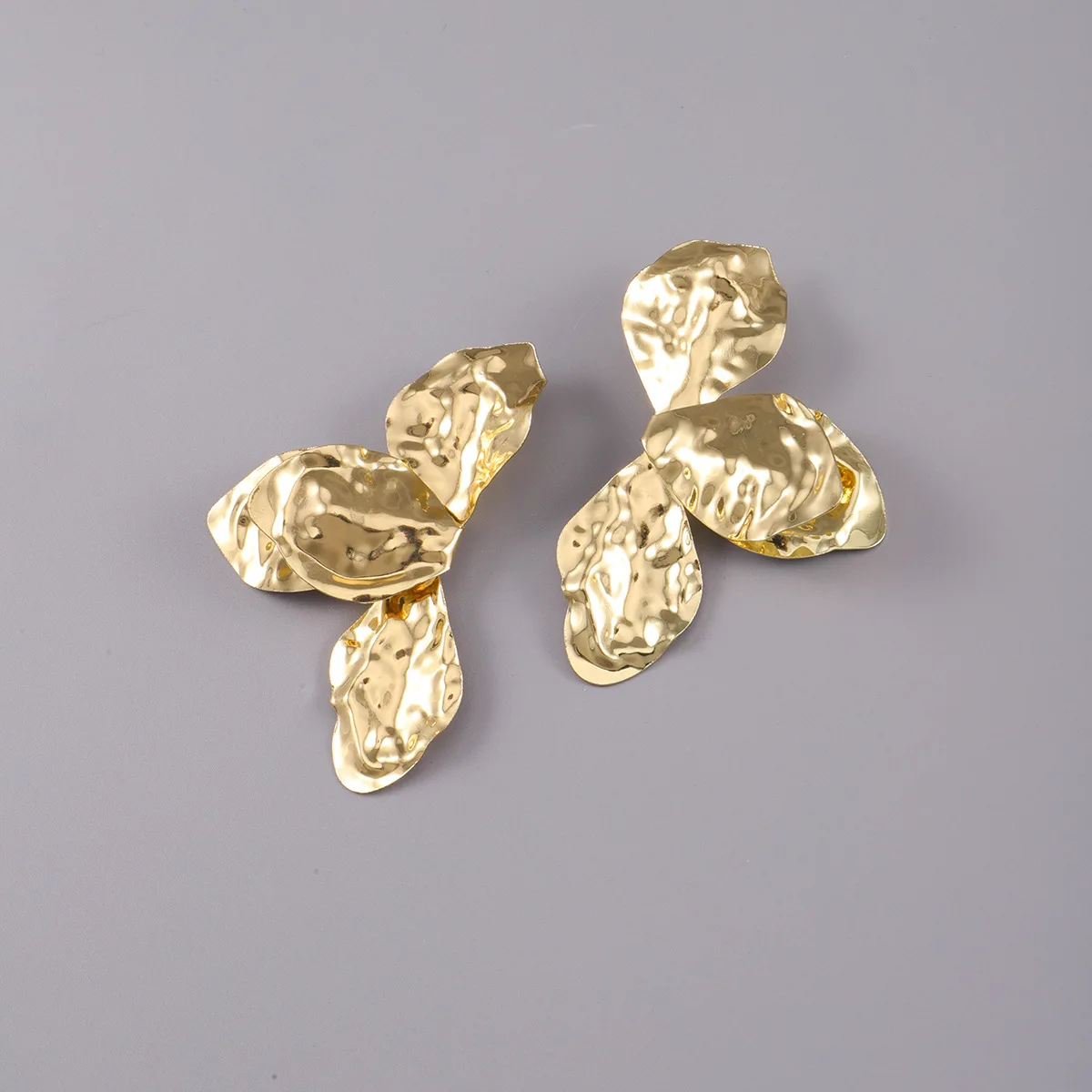 Kshmir New retro earrings creative irregular embossed female jewelry accessories, girls gifts, wholesale