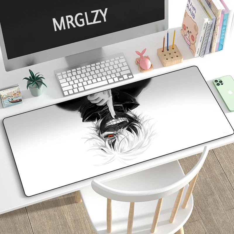 

MRGLZY Multi-size Anime Tokyo Ghoul 40*80CM Large Mouse Pad Gaming Peripheral kaneki ken MousePad Computer Accessories Desk Mat