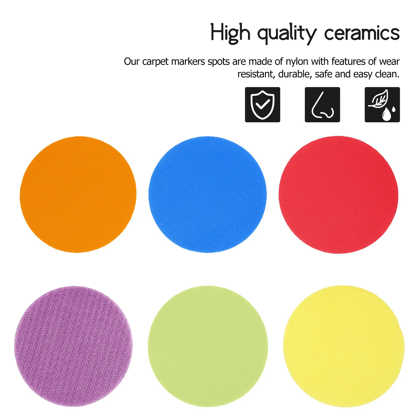 30 pcs Stickers Halloween Christmas New Year Carpet Sticker Classroom Floor Markers Classroom Floor Spot Classroom Floor Seating