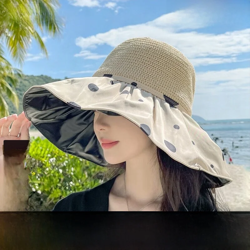 chapeau-de-protection-solaire-viney-pour-femme-protection-uv-large-bord-couvre-visage-noir-pour-l'ete-les-voyages-en-exterieur-chapeau-tendance