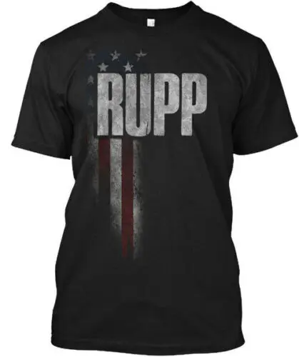 Casual Rupp Family American Flag T-Shirt Made in the USA Size S to 5XL