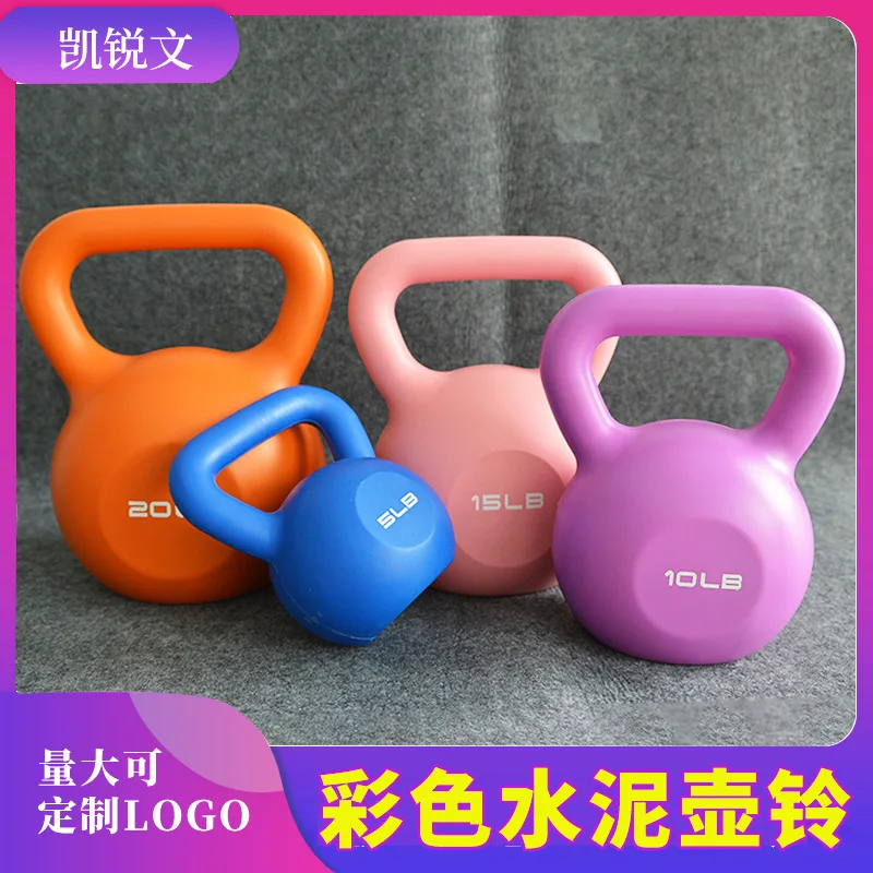 5lb Kettle Dumbbell Ladies Color Cement Fitness Equipment Home Arm Small  Dumbbell