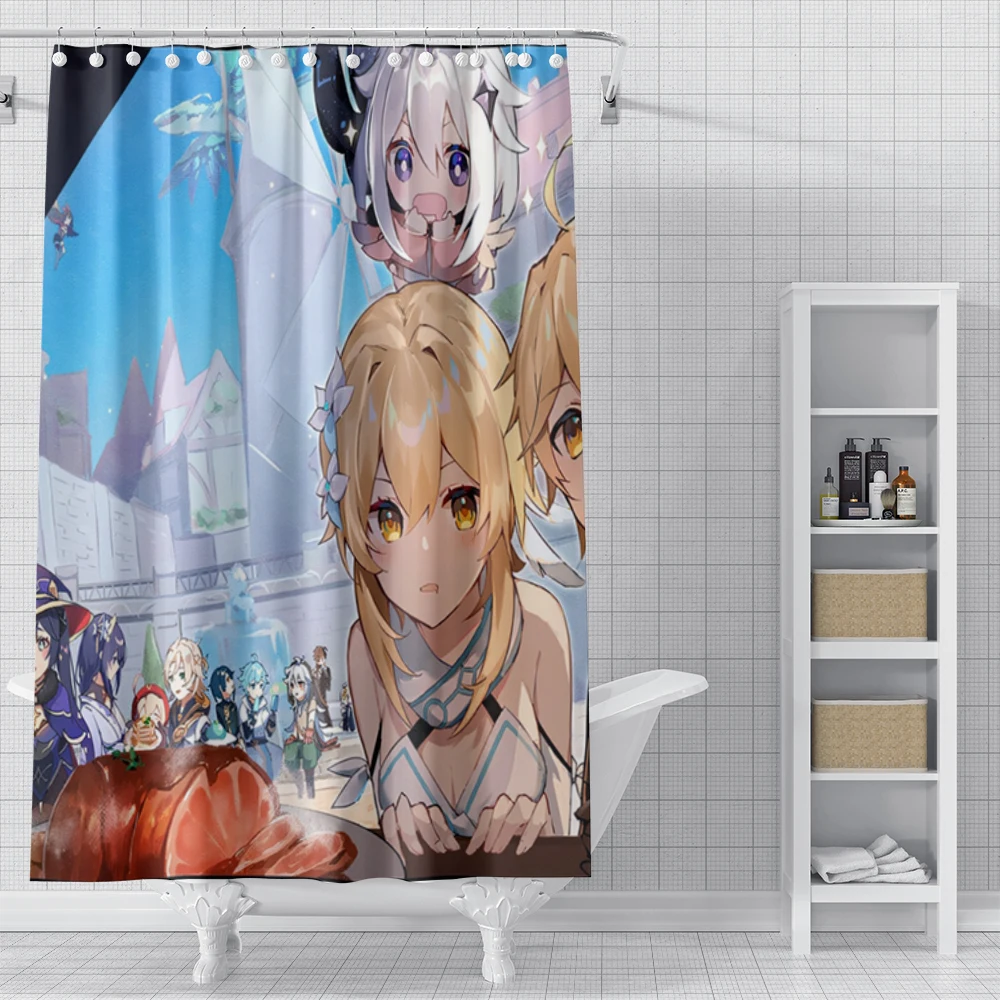 home shower curtains for bathroom Landscape animals waterproof fabric bathroom Curtains modern shower curtain 180x200 240x200