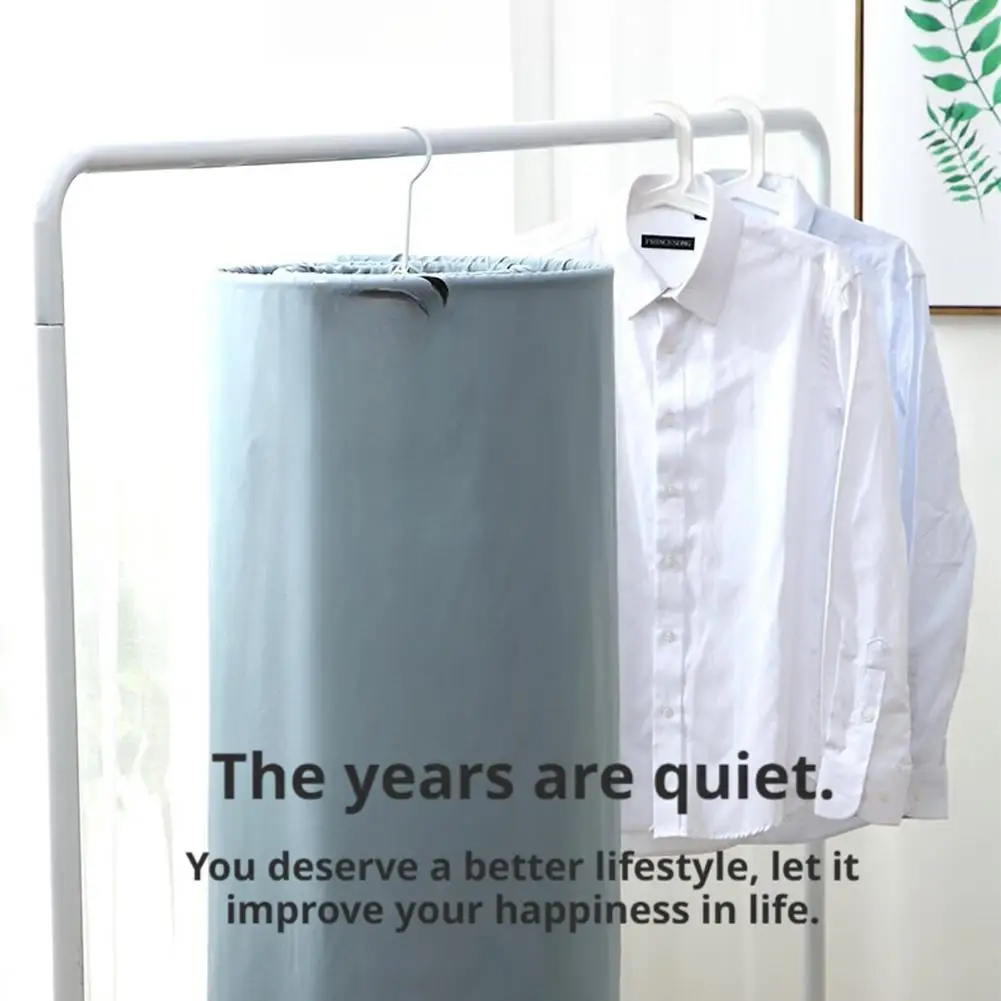 Round Spiral Quilt Sheets Hanger Home Storage Blanket Hanger Rotating Drying Rack Save Space Stainless Steel