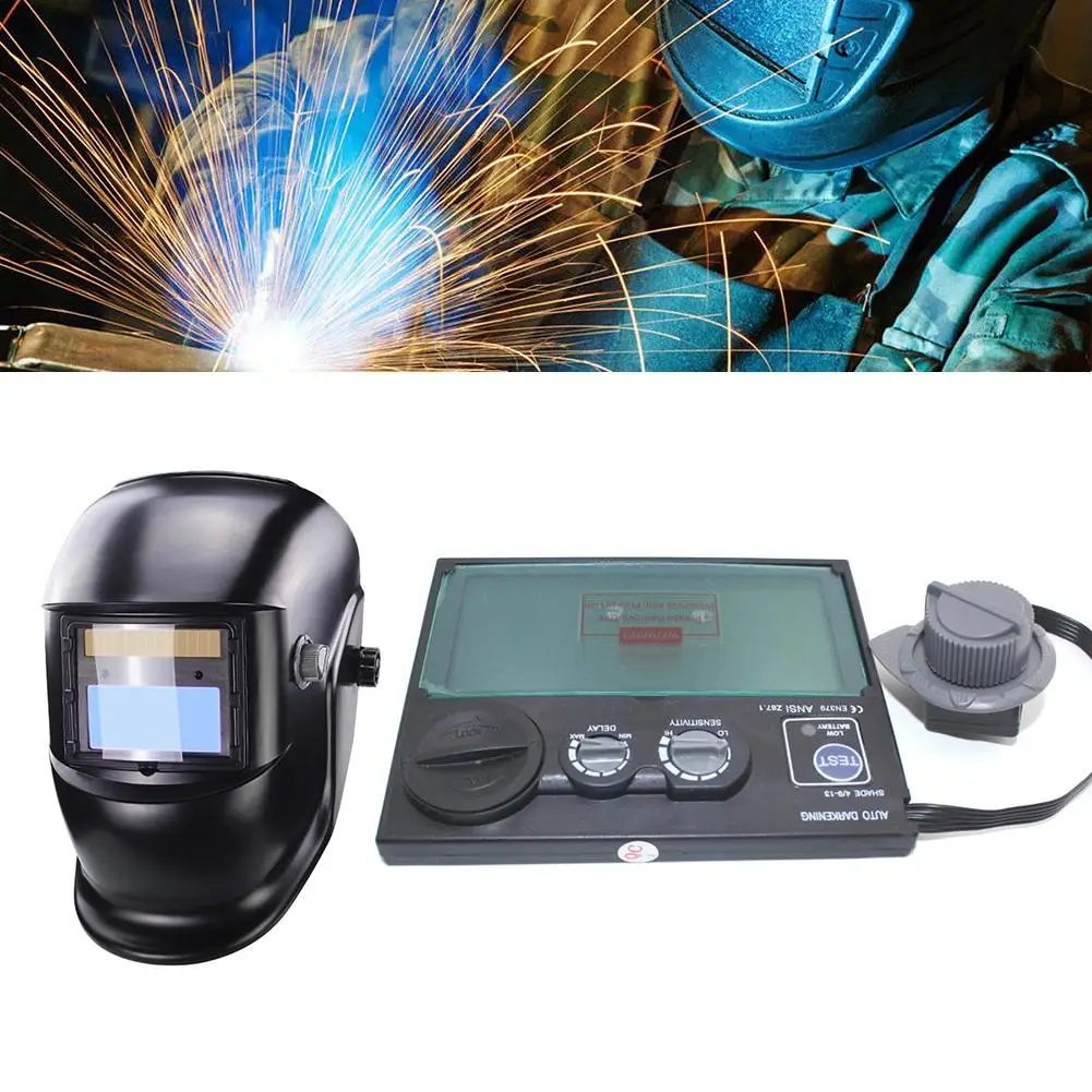 

Solar Panel Soldering Cap Filter Lens Auto Darkening Soldering Mask Lens Replaceable LCD Dimming Screen for Welder Supplies