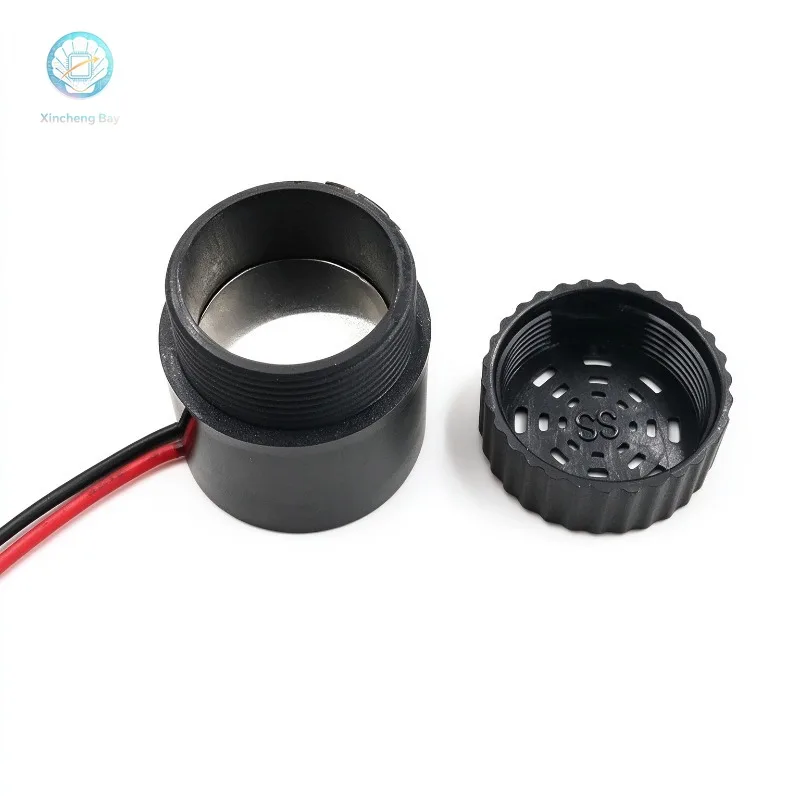2325 waterproof buzzer 23 * 25MM active piezoelectric buzzer alarm IP68 waterproof 6-16V with nut