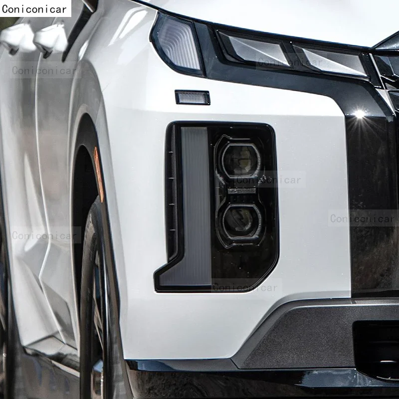 

Protective Film TPU Stickers For HYUNDAI PALISADE 2022-2024 Car Headlight Transparent Black Tint Anti-Scratch Accessories PPF
