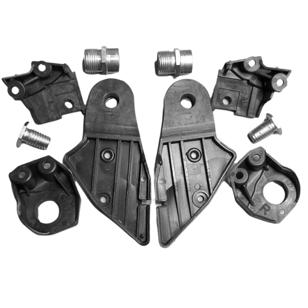 1Pair Front Headlight Repair Bracket Mount Kits for Mercedes-Benz C Class W203 W204 2008-2014 A2048201114 A2048201214