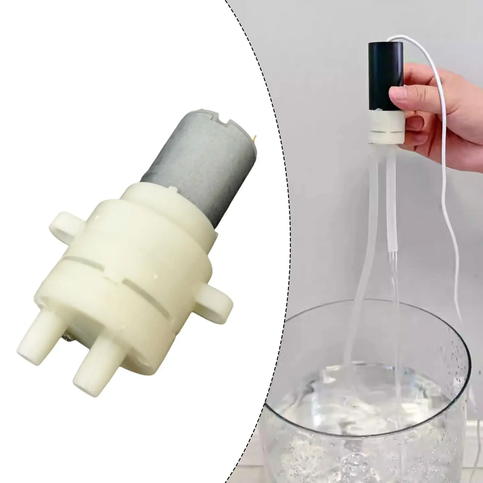 Homebrew Wine Beer Electric Pump Kit USB Self Priming Metal Water Transfer Dispenser for Kitchen Party