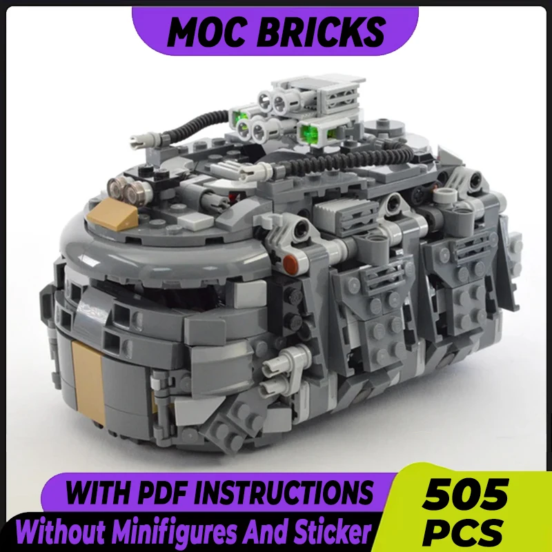 

Star Movie Model Moc Building Bricks Heavy Troop Transport Technology Modular Blocks Gifts Christmas Toys DIY Sets Assembly