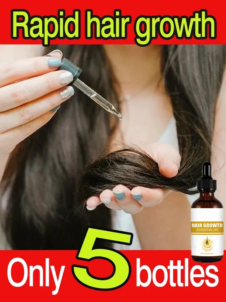 Hair Growth Oil for Men Biotin Fast Treatment Baldness Serum Hair Growth Oil for Black Women Hair Care Treatment beard growth