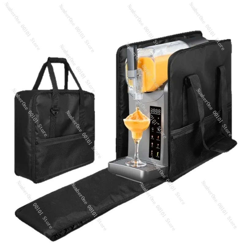 Portable Frozen Drink Machine Carry Bag Slushie Maker Storage Case Travel Organizer for Countertop Beverage Blender Dust Proof