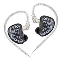 Pre-order KZ AS24 PRO 12 BA High-end Tunable IEM Hifi Headphones with High-Purity Silver-Plated Cable for HiFi Performance
