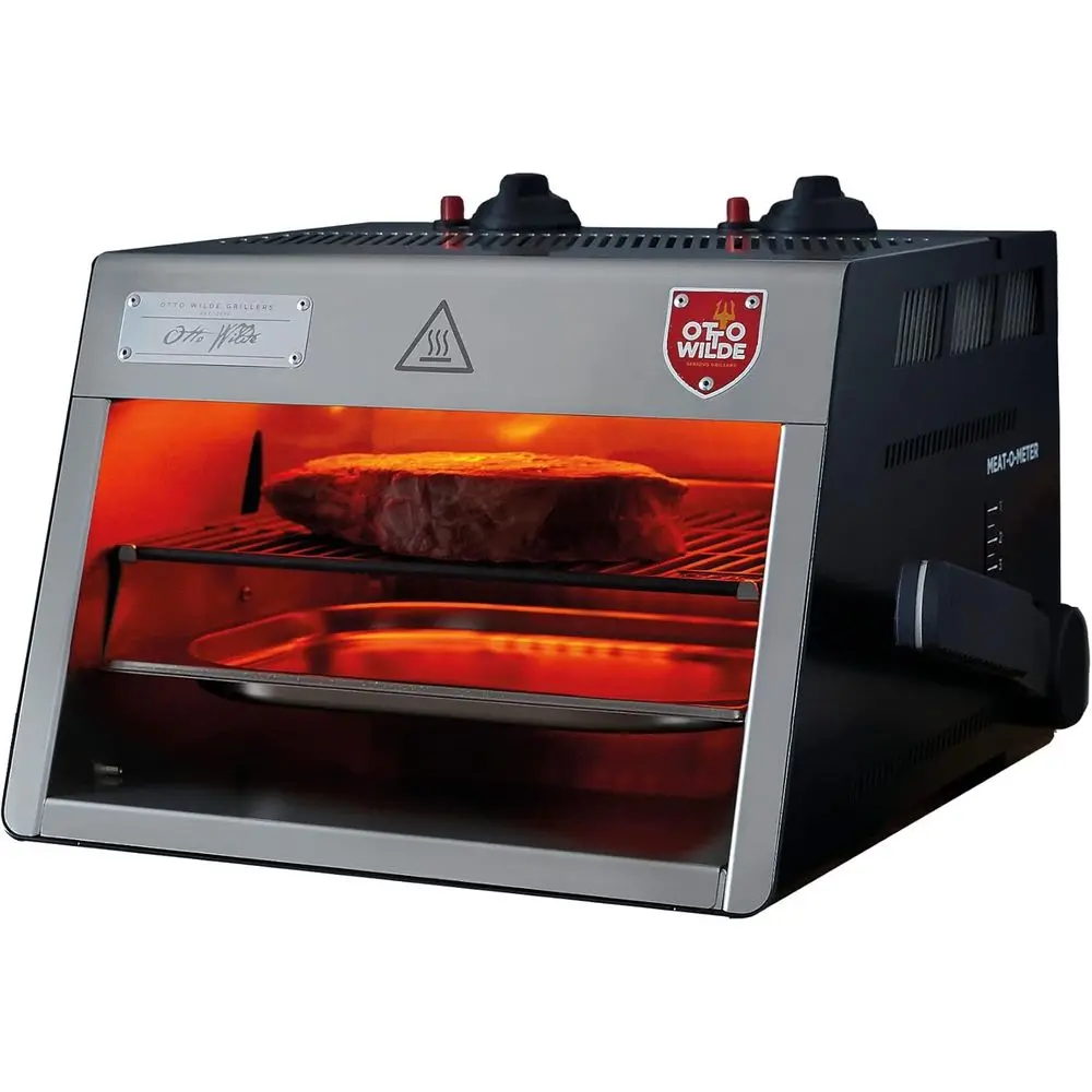 Infrared Steak Grill, 1500° in 3 Mins, Integrated Design, 100% Stainless Steel