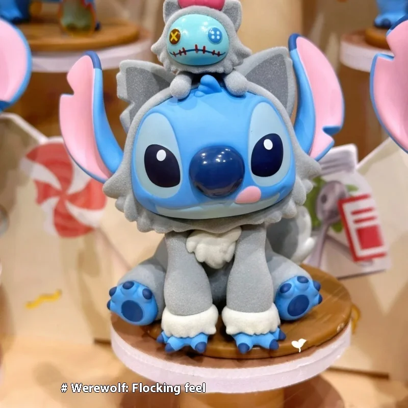 

Stitch забавный дневник серии слепая коробка Kawaii Stitch Mystery Box настольный декор Коллекционная милая кукла детский рождественский подарок