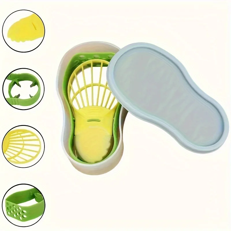 3pcs/set, Avocado Peeler, Creative Avocado Slicer, Avocado Corer, Avocado Container