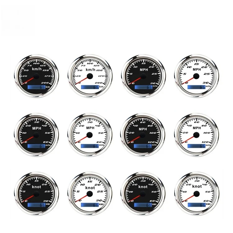 

Dash Cluster Programmable Instrument Car Truck Marine Boat Diesel Generator Engine Gauge Panel