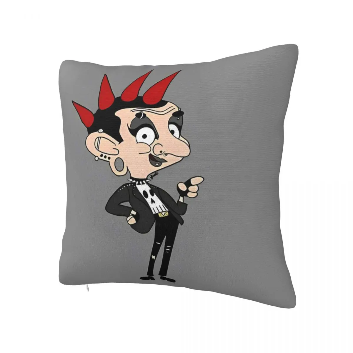 Pillow Case Mr. Bean Cartoon Square Pillow Cover Fashion Cushion Cover Graphic Pillowcases For Chair Sofa Home Decoration