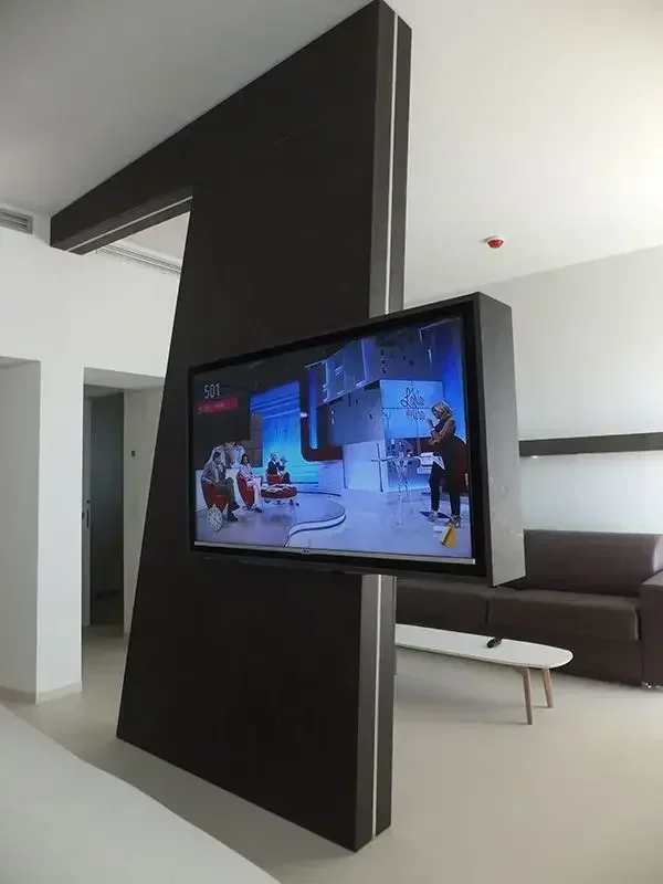 Moderne Wohnzimmer-Eck-TV-Halterung: 360° °   Drehbarer Ständer für LCD-/LED-Fernseher