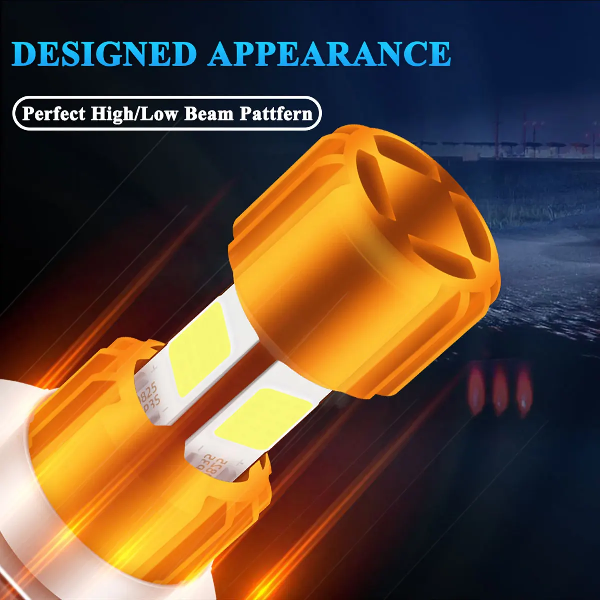 1pcs h4 led moto headlight BA20D h6 led motorcycle Headlamps Signal light Led locomotive spotlights High Low beams COB white 12v