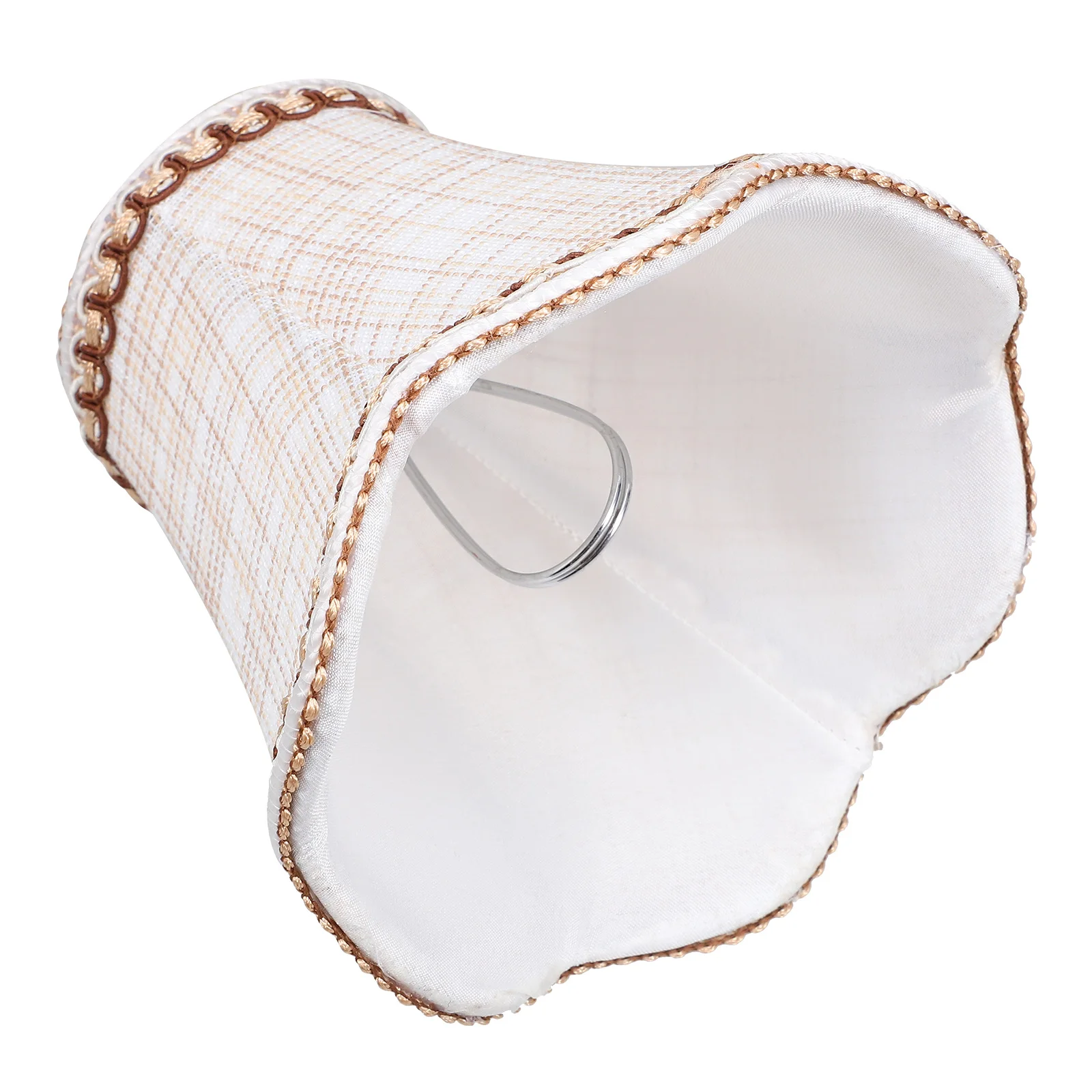 

Golden Linen Gauze Lamp Shade For Table Lamp Pendant Wall Light Replacement Fabric Lampshade Cover Small Decorative Indoor