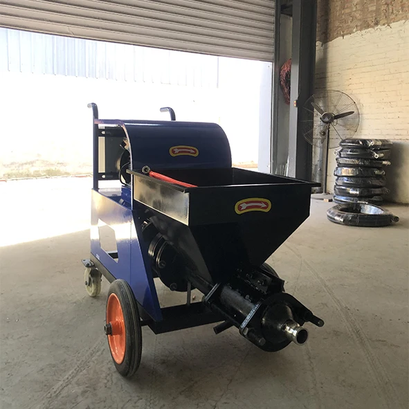 Small Mortar Spraying Machine Plunger Hydraulic Mortar Sprayer Putty Real Stone Paint Wall Spraying Machine Plastering Machine - view 5