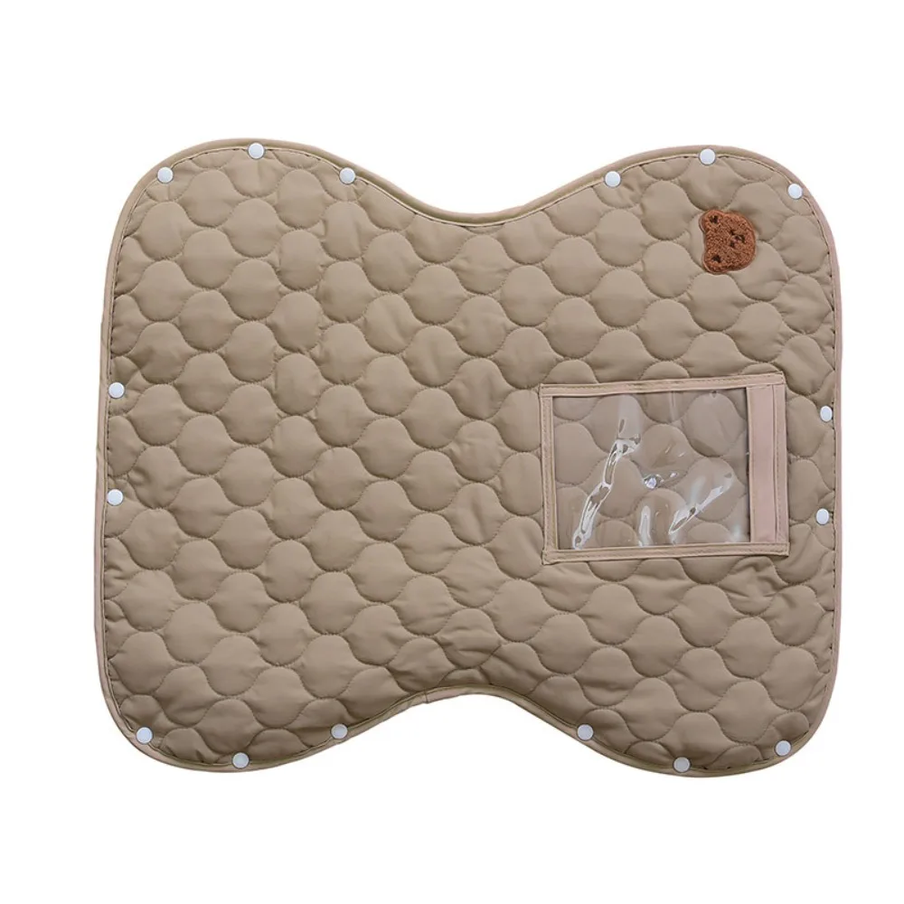 Windproof Waterproof Stroller Handle Cover Warm Fleece Gloves Touch Screen Compatible with Pocket