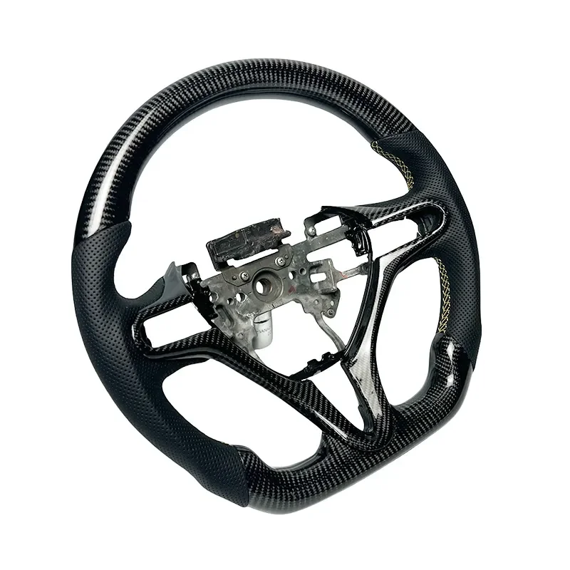 Customize the Truly Sports-shaped Carbon Fiber Steering Wheel for honda FIT2 GE8 Civic 8th FA1 2011 2012 2013 2014 2015 2016