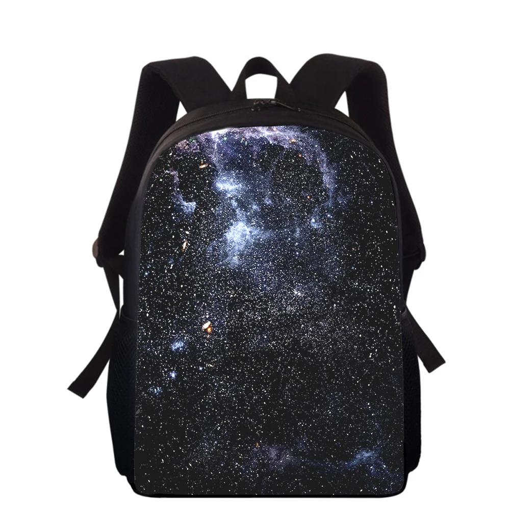 Starry sky night view landscape 15” 3D Print Kids Backpack Primary School Bags for Boys Girls Back Pack Students School Book Bag