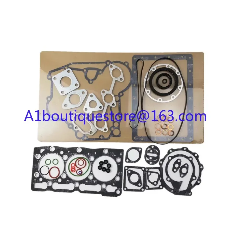 For Kubota D1105 D1305 D1505 Engine Overhaul Kit Piston Ring Cylinder Gasket Oil Seal Water Seal Excavator Parts