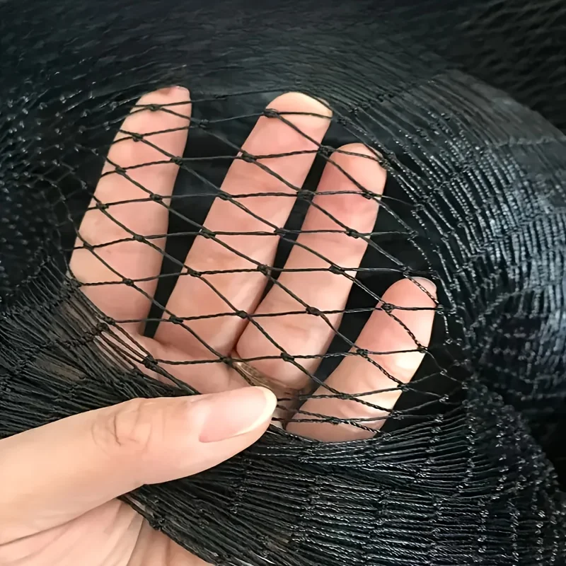 25x50ft Durable Nylon Poultry Netting - Easy Install & Clean, Reusable for Outdoor Chicken Coops, Fruit & Vegetable Protection,