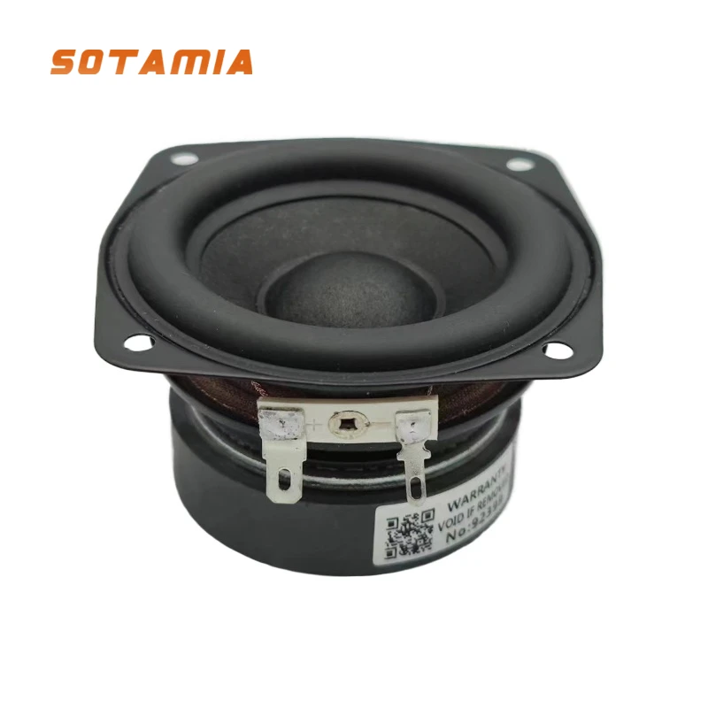 

SOTAMIA 1Pcs 3 Inch Subwoofer 4 Ohm 15W HIFI Speaker Woofer Home Music Audio Sound Bass Speaker DIY Home Theater Loudspeaker