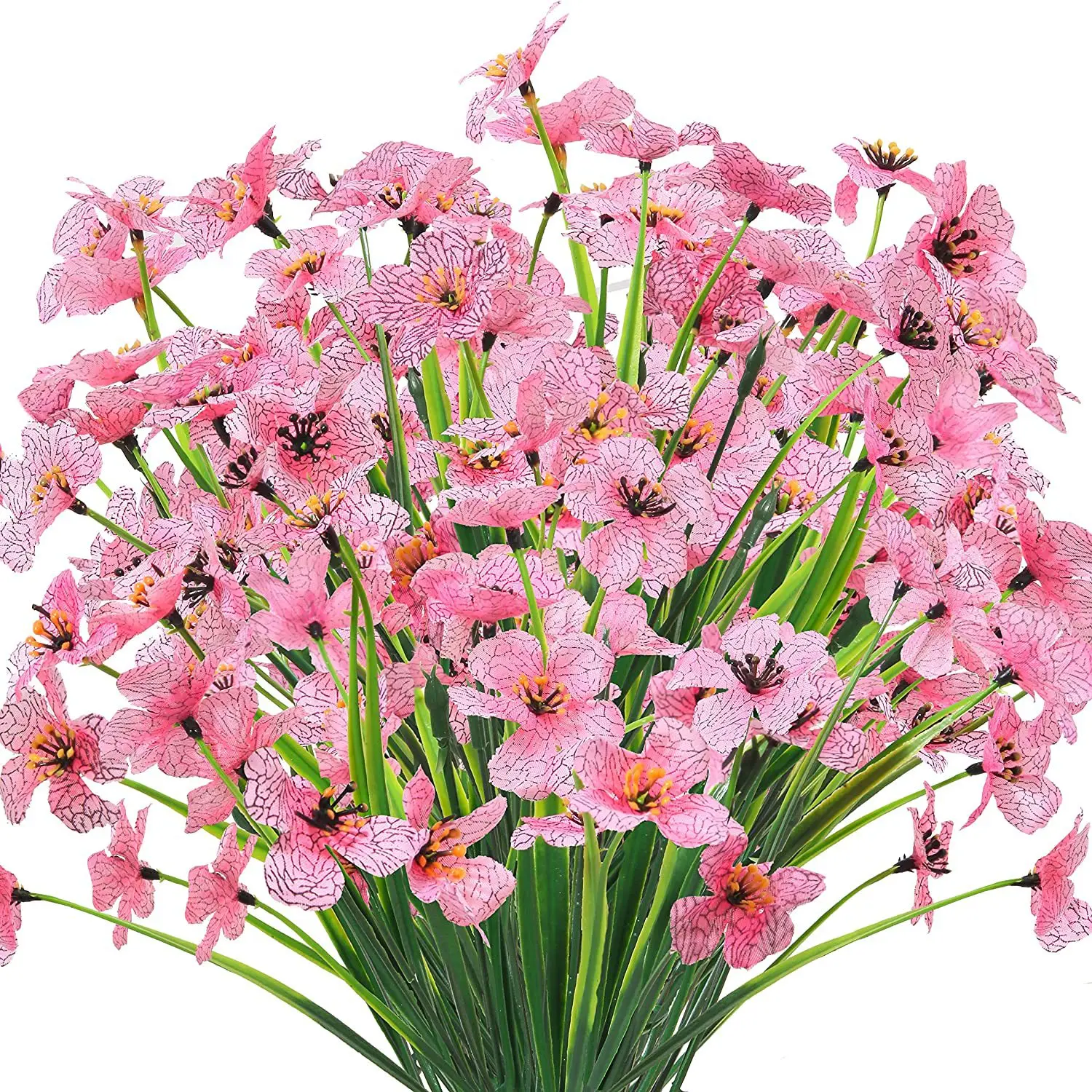 Künstliche Frühlingsgras-Veilchen verblassen nicht, 35 cm, Kunststoffpflanzen, Outdoor-Gartendekoration, künstliche Blumen, Familienparty-Dekoration – Detail 22