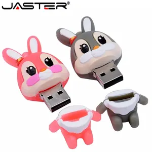 Ổ đĩa flash USB đáng yêu, Stick bộ nhớ hoạt hình, Quà tặng sáng tạo, Keychain miễn phí, Lưu trữ bên ngoài, Hồng, 64GB, 32GB, 16GB 12 Drive nhân vật bán hàng chính - №6