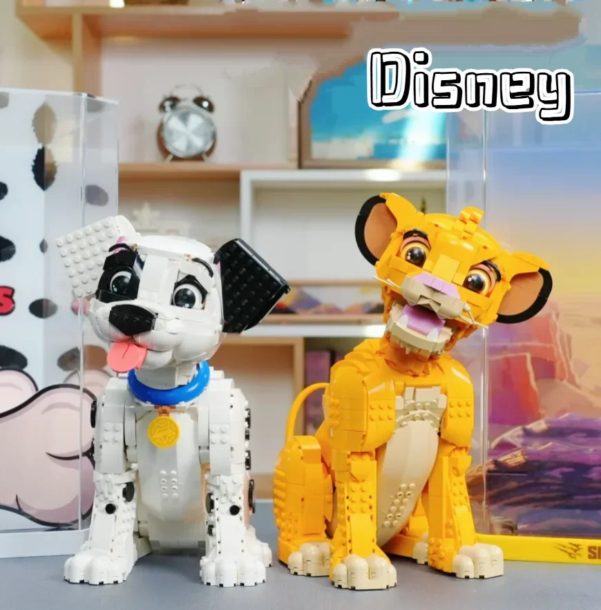 

Disney Lion King Legoing 43247 43269 101 Dalmatians Dog Building Block Series Adult Children Boys and Girls Assembling Toys