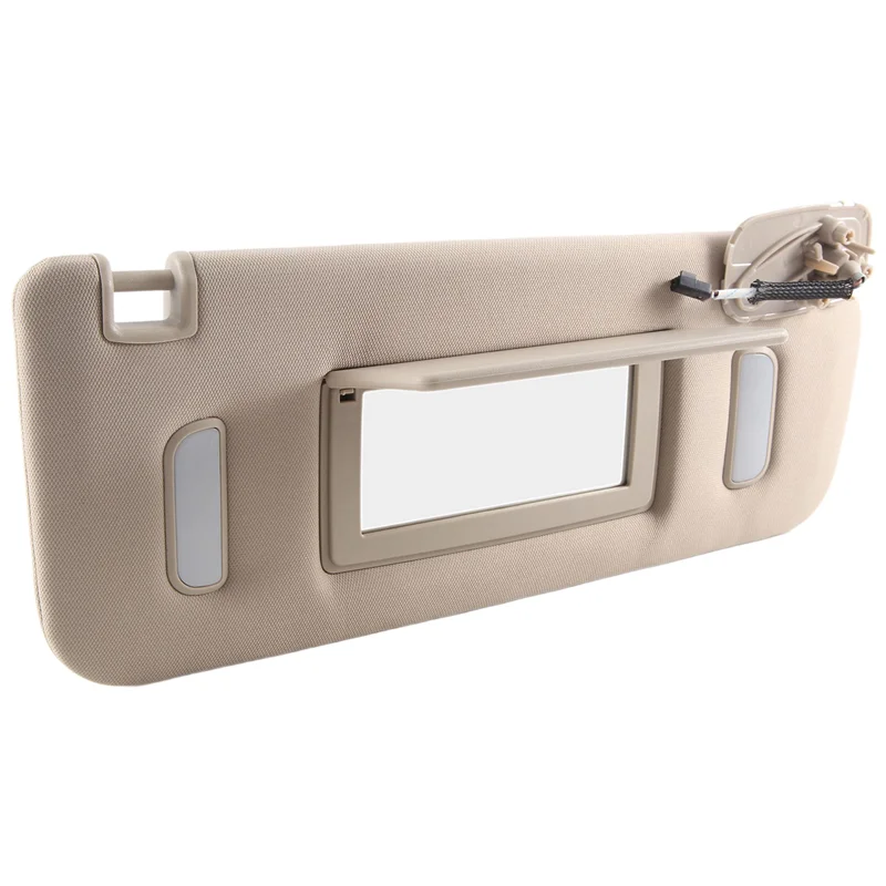 

Right Car Sun Visor For Cadillac Chevy Gmc 2007-2014 Creamy-White Sun Visor 22850310 Replacement Accessories
