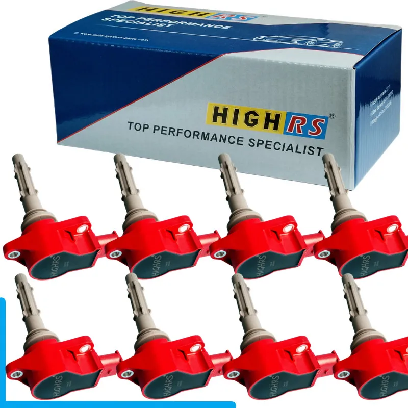 8PCS BOBINA DE IGNIÇÃO CL550 CLK550 CLS550 G550 E550 GL450 GL550 ML550 S550 SL550 4.6L 5.5 V8 CLK350 ML450 SLK280 S400 M272 M273